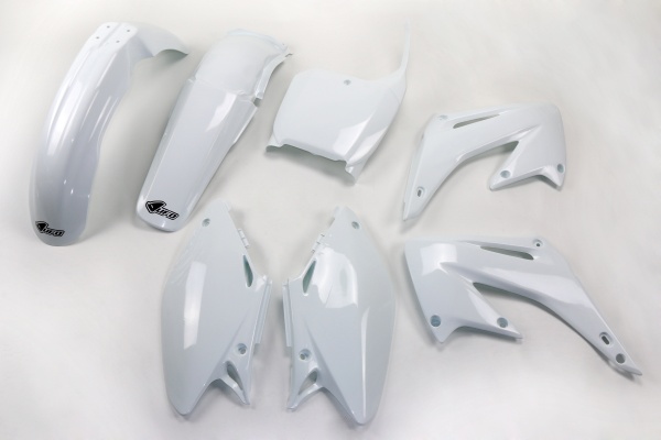 Plastic Kit white for Honda CR 125 R 2T (2002-03) - CR 250 R 2T (2002-03)